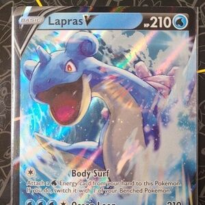 Lapras V Sword & Shield Base Set 049/202 Holo Ultra Rare